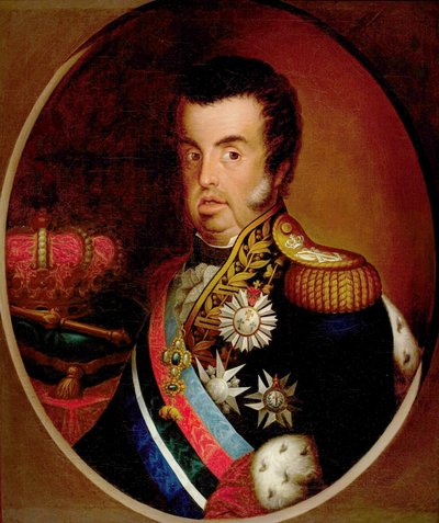 Portrait of Dom João VI (1767-1826) by Simplicio Rodrigues de Sa